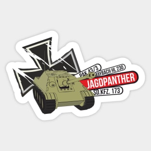 German tank destroyer Jagdpanther Sticker